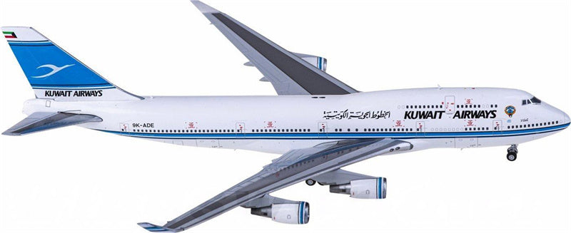 JC Wings Kuwait Airways Boeing 747-400 9K-ADE 1:400 Diecast Model view 1