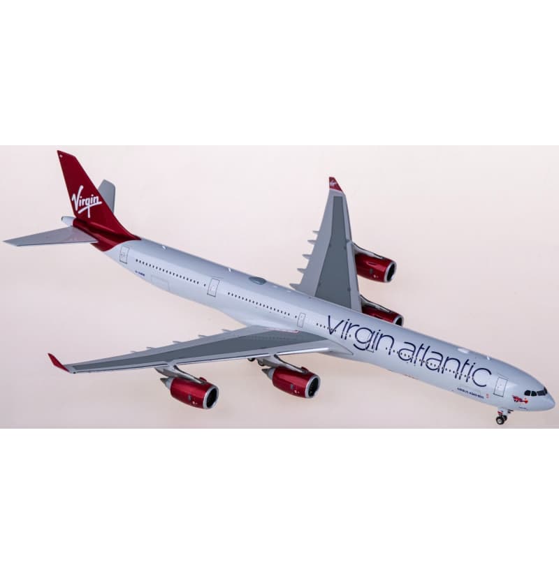Phoenix Virgin Atlantic Airbus A340-600 G-VWEB 1:400 Aircraft Pre-built  Airliner Model Display