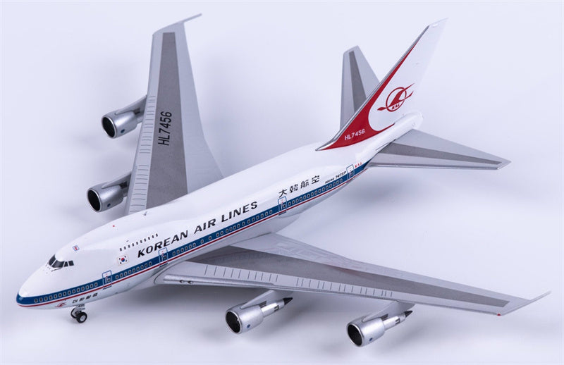 NG Models Korean Air Boeing 747SP HL7456 1:400 Diecast Model view 4
