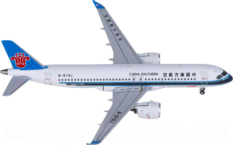 FLOZ China Southern Comac C919 B-919J 1:400 Diecast Model view 2