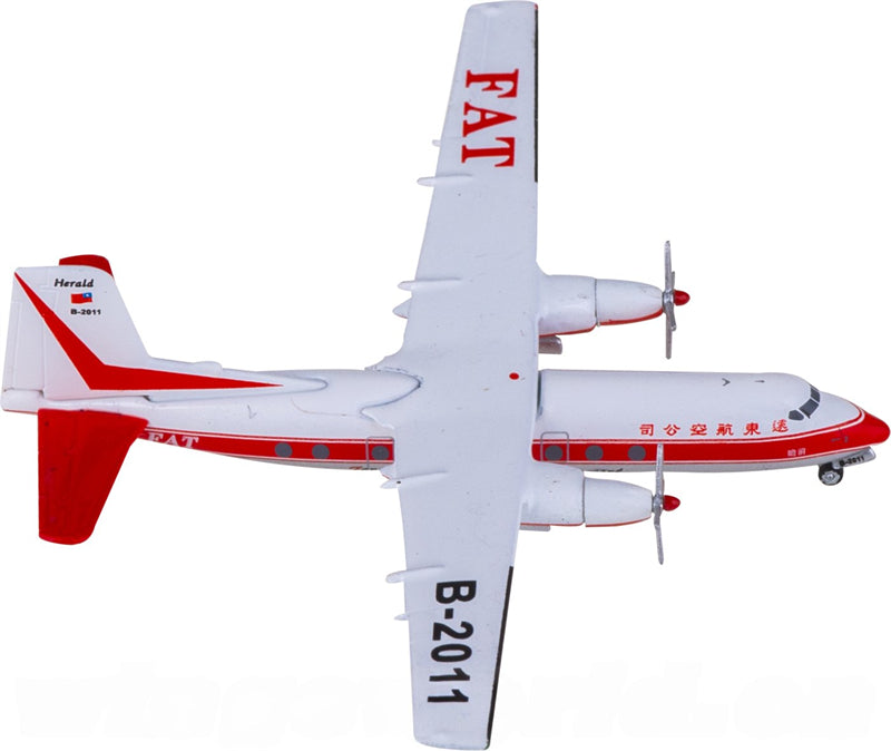 Yu FAT Handley Page HPR 7 Dart Herald B-2011 1:400 Diecast Model view 1
