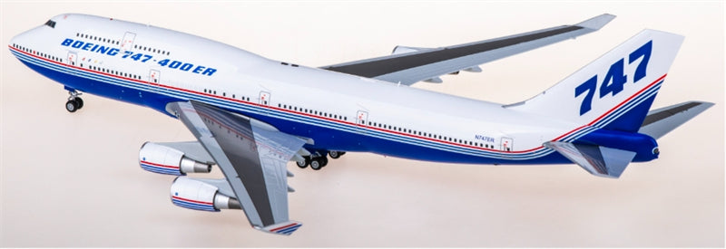 SQ Wings Boeing 747-400 N747ER 1:200 Diecast Model view 3