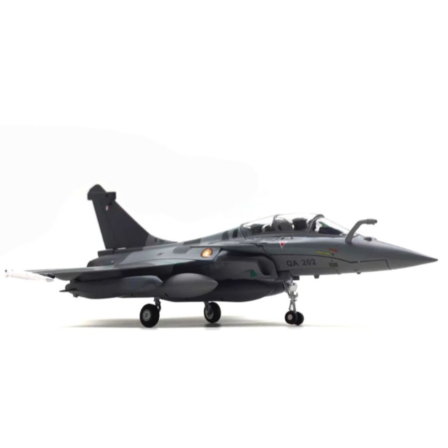 FLOZ Qatar Air Force Rafale B Dual Seat Camouflage 1:72 Aircraft Pre-built Model