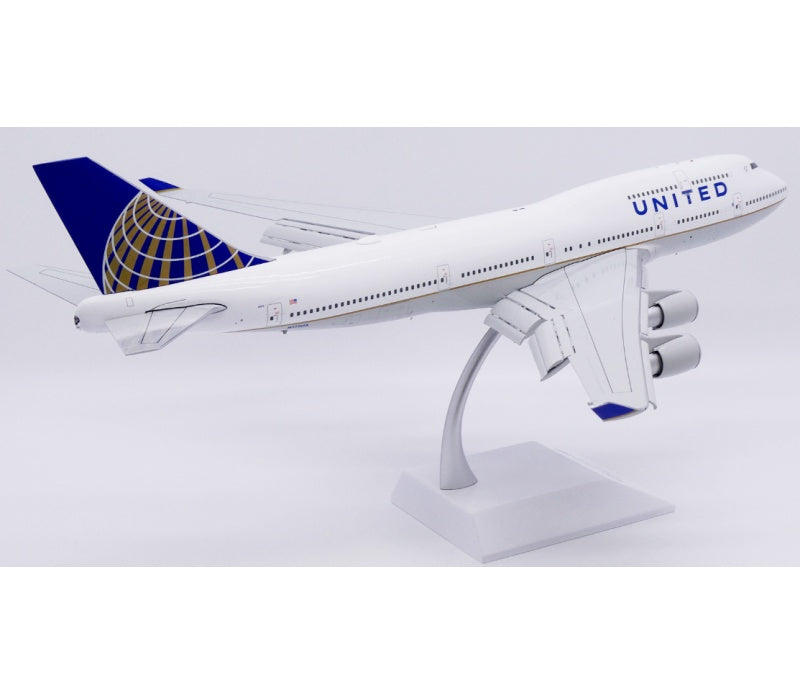 JC Wings 1:200 United Airlines B747-400 N175UA Flaps down DIECAST Model
