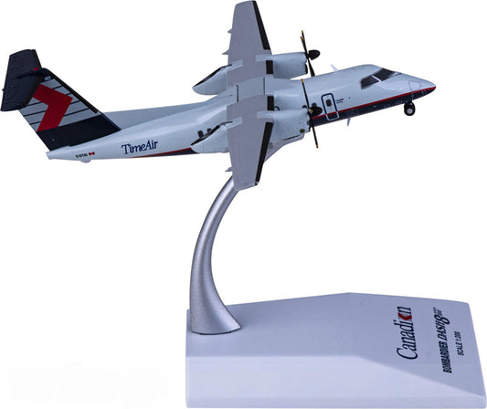 JC Wings Time Air Bombardier Dash 8-Q100 C-GTAI 1:200 Diecast Model view 1
