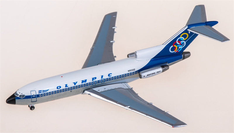 AeroClassics 1:400 Olympic Air Boeing 727-100 N9233Z Model
