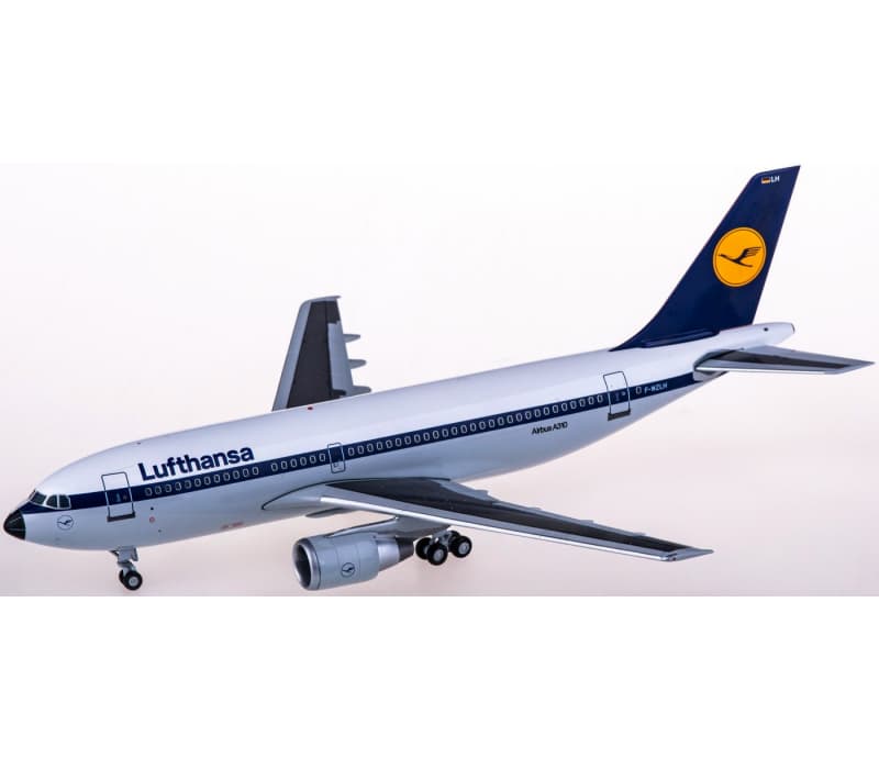 JC Wings Swiss Air / Lufthansa Dual-sided Livery Airbus A310-200 F-WZLH 1:200 Aircraft Pre-built  Airliner Model Display