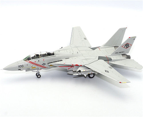 CALIBRE WINGS F-14A VF-102 DIAMONBACKS BUNO 159466 USS AMERICA 1:72 Aircraft Pre-built Model