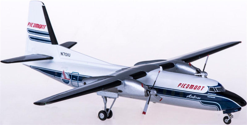 Herpa Piedmont Airlines Fairchild FH-227 N701U 1:200 Diecast Model view 1