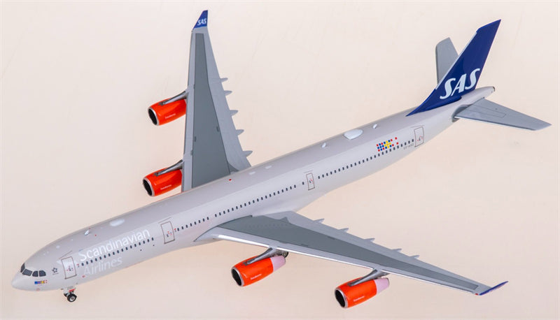 Phoenix SAS Scandinavian Airlines Airbus A340-300 OY-KBD 1:400 Diecast Model view 3