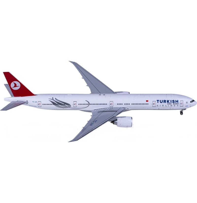 NG Models Turkish Airlines Boeing 777-300ER TC-JJA 1:400 Aircraft Pre-built  Airliner Model Display