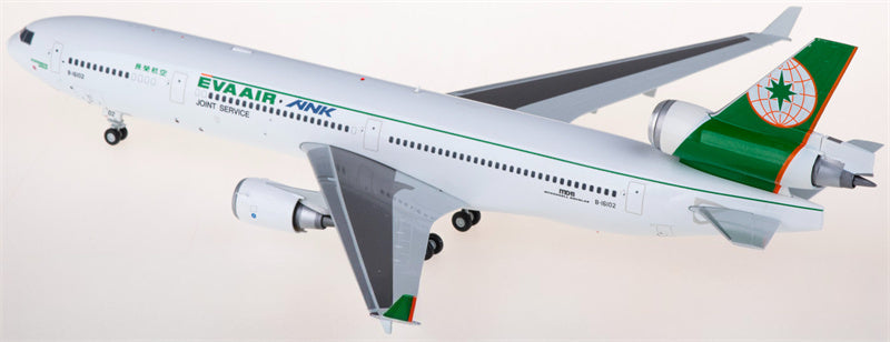 JC Wings EVA Air McDonnell Douglas MD-11F B-16102 1:200 Diecast Model view 4