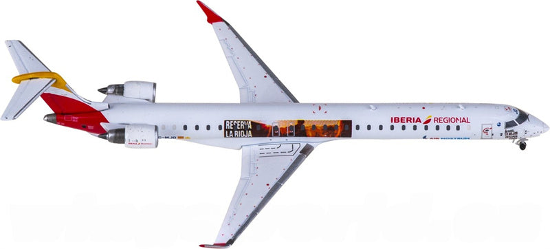 JC Wings 1:400 Iberia Bombardier CRJ1000ER EC-MJO Model