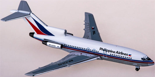 AeroClassics Philippine Airlines for Boeing 727-100 RP-C1240 1:400 Airplane Pre-built  Airliner Model Display