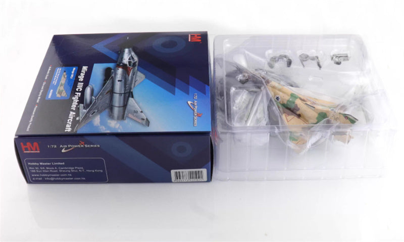 HOBBY MASTER Dassault Mirage IIICJ 768 Israeli Air Force The First Jet Squadron Ramat David AB Dec 1970 1:72 Aircraft Pre-built Model