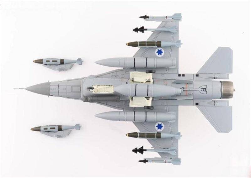 HOBBY MASTER F-16D Barak 628 105 Squadron The Scorpion IAF (with 4 x GBU-31) 1:72 Airplane Pre-built Model