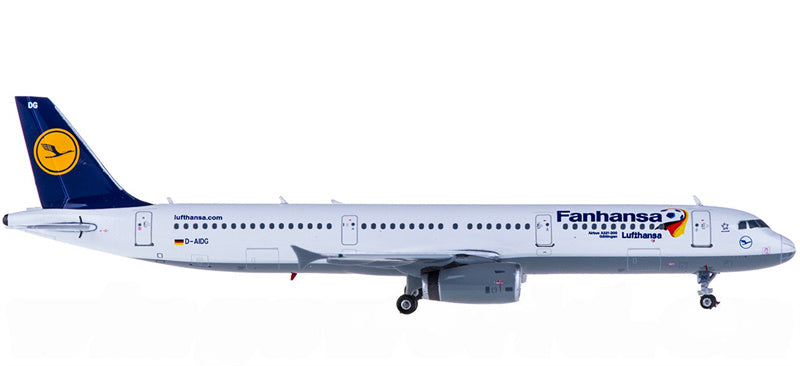 Phoenix Lufthansa Airbus A321 D-AIDG 1:400 Diecast Model view 2