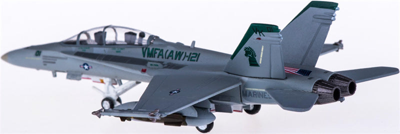 Hogan USMC for McDonnell Douglas F/A-18D VMFA-21 01 1:200 Airplane Pre-built  Airliner Model Display