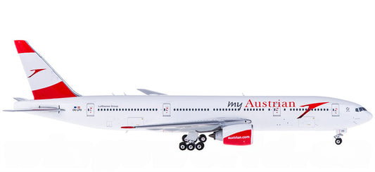 Phoenix Austrian Airlines Boeing 777-200ER OE-LPD 1:400 Diecast Model view 1