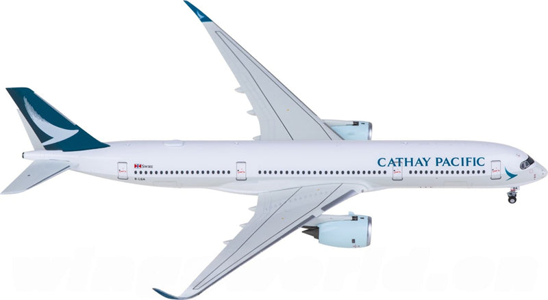 NGmodels Cathay Pacific for Airbus A350-900 B-LQA 1:400 Airplane Pre-built  Airliner Model Display