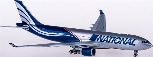 JC Wings National Airlines Airbus A330-200 N819CA 1:400 Diecast Model view 1