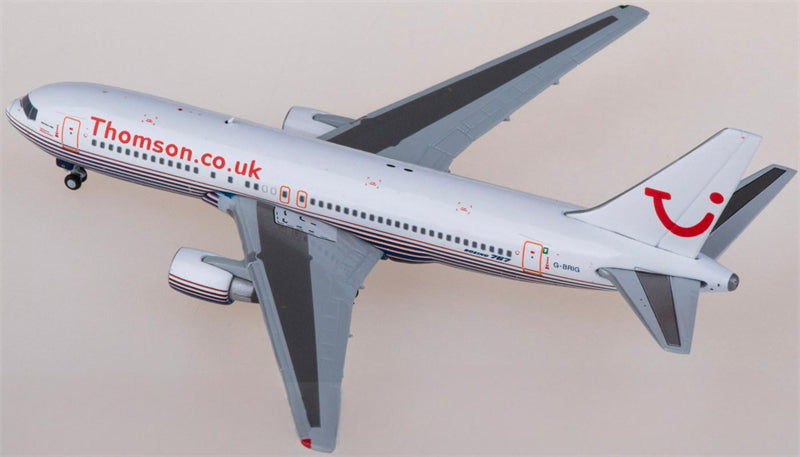 JC Wings Britannia Airways Boeing 767-200ER G-BRIG 1:400 Diecast Model view 2