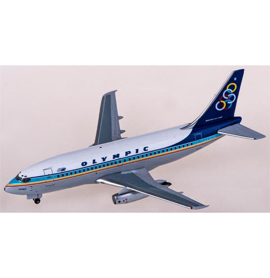 AeroClassics Olympic Air Boeing 737-200 SX-BCB 1:400 Aircraft Pre-built  Airliner Model Display