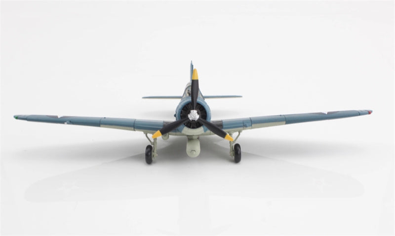 SkyMax TBD-1 Devastator Battle of Coral Sea white T-1 Lt. Cdr. James Brett VT-2 USS Lexington May 1942 1:72 Airplane Pre-built Model