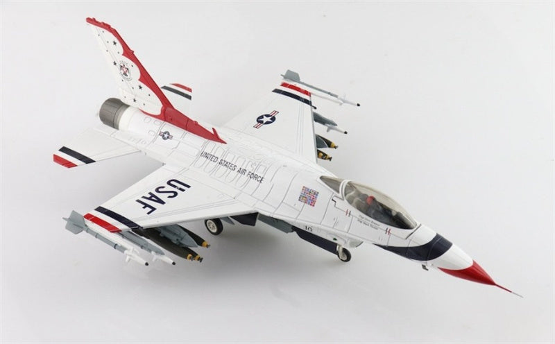 Hobby Master F-16C Thunderbirds Warbird No.10 USAF 1988 1:72 Airplane Pre-built Model
