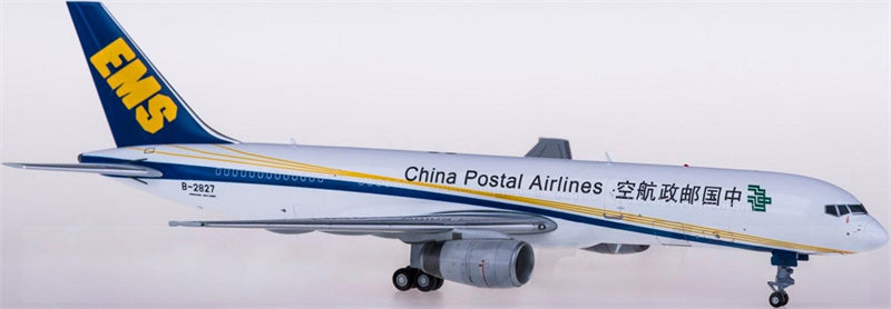 JC Wings China Postal Airlines Boeing 757-200 B-2827 1:200 Diecast Model view 2