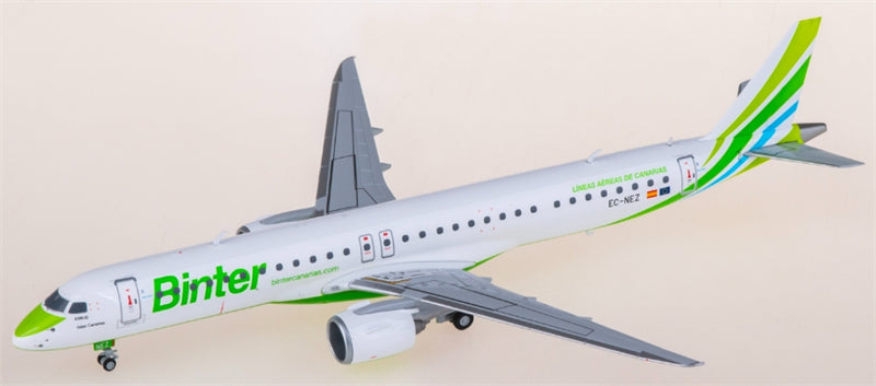 Herpa Binter Canarias Embraer ERJ-195-E2 EC-NEZ 1:200 Diecast Model view 3