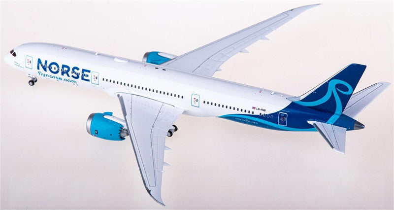 JC Wings Norse Atlantic Airways Boeing 787-9 Dreamliner LN-FNB 1:400 Diecast Model view 1