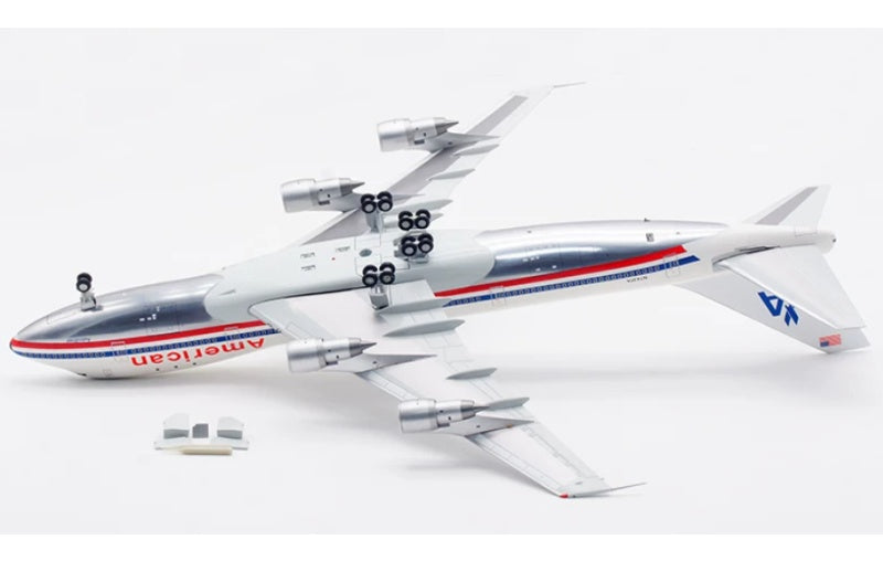 JC Wings 1:200 American Airlines B747-100 N743PA polishing DIECAST Model