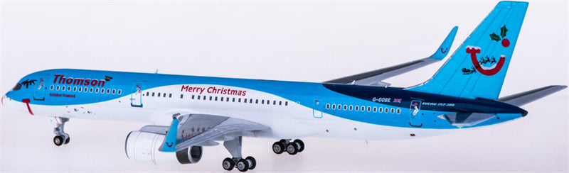NG Models Thomson Airways Boeing 757-200 G-OOBE Christmas Paint 1:400 Diecast Model view 3