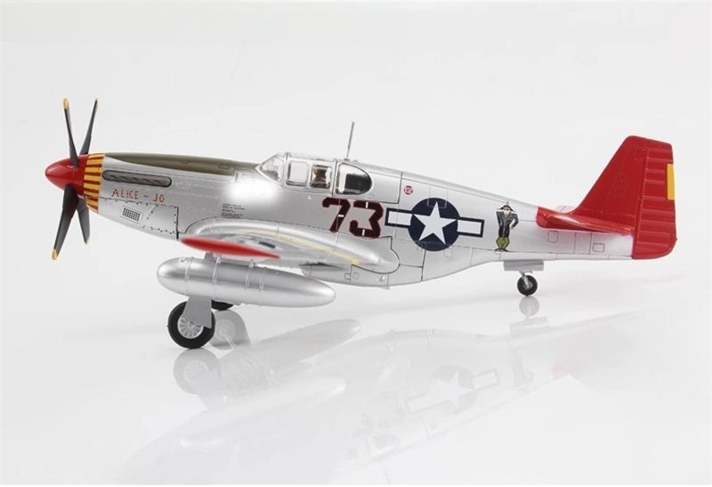HOBBY MASTER P-51C Alice-Jo flown by Pilot Capt. Wendell Pruitt 302nd FS Ramitelli Italy 1944 1:48 Airplane Pre-built Model