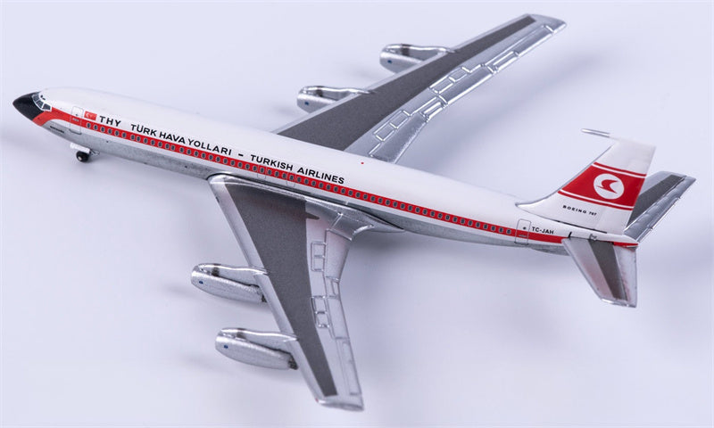 AeroClassics Turkish Airlines Boeing 707-300 TC-JAH 1:400 Diecast Model view 2