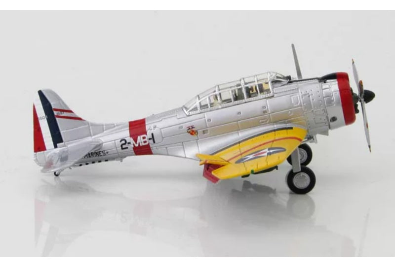 Hobby Master Douglas SBD-1 BuNo 1597, Squadron Commander of VMB-2, US Marine, San Diego, 1940 1/72 Aircraft Pre-built Model