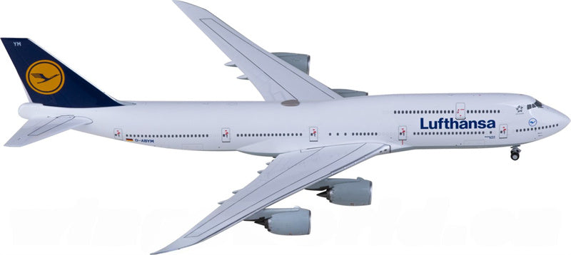 NG Models Lufthansa Boeing 747-8 D-ABYM 1:400 Diecast Model view 3