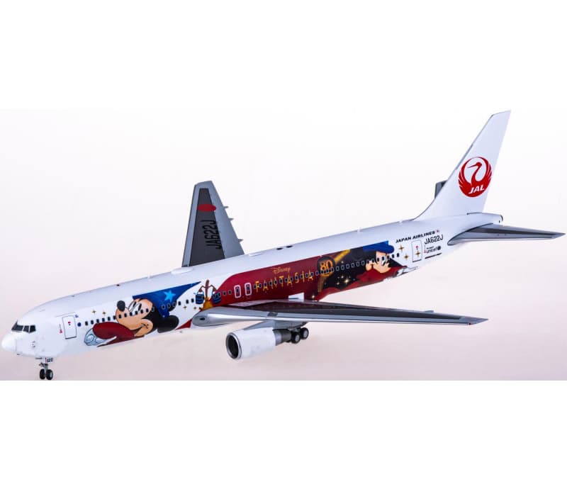 JC Wings Japan Airlines Boeing 767-300ER JA622J 1:200 Aircraft Pre-built  Airliner Model Display