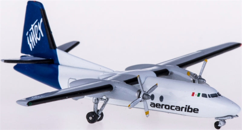 AeroClassics Aerocaribe Fokker F-27 XA-MCJ 1:400 Diecast Model view 3