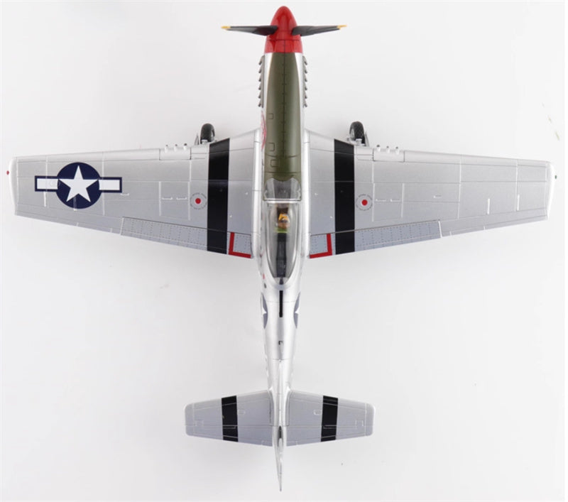 HOBBY MASTER P51D Mustang USAAF 335 FS/4 FG Captain Ted Lines 1:48 Aircraft Pre-built Model