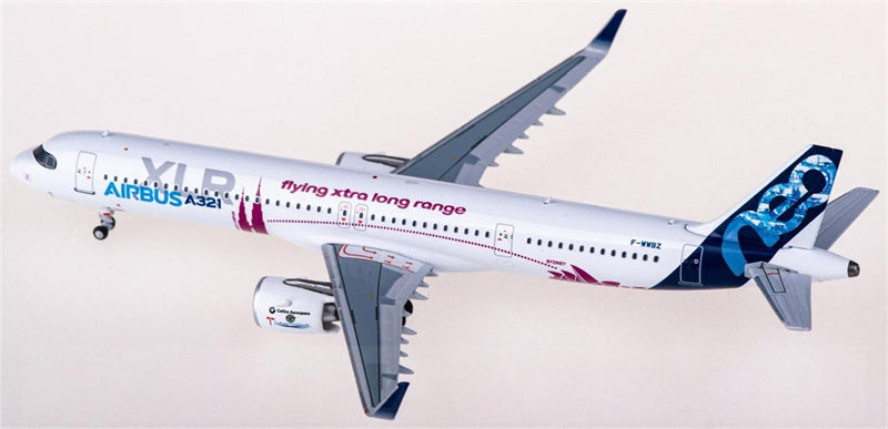 NG Models Airbus A321LR F-WWBZ flying xtra long range 1:400 Diecast Model view 1