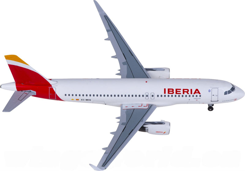 AeroClassics Iberia Airbus A320 EC-MCS 1:400 Diecast Model view 2