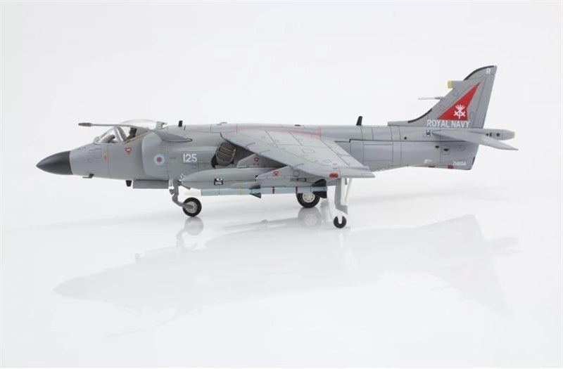 HOBBY MASTER Sea Harrier FA.2 ZH804 Royal Navy Fairford 2002 (w/ Sea Eagle missiles) 1:72 Airplane Pre-built Model