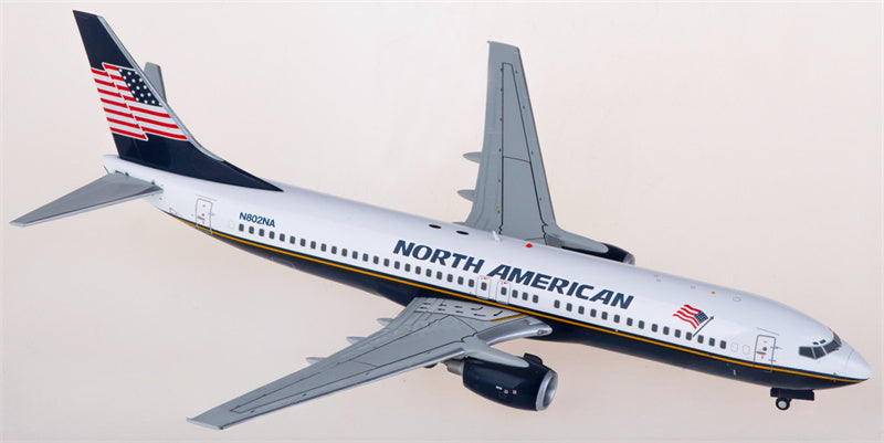 JC Wings North American Airlines Boeing 737-800 N802NA 1:200 Diecast Model view 2