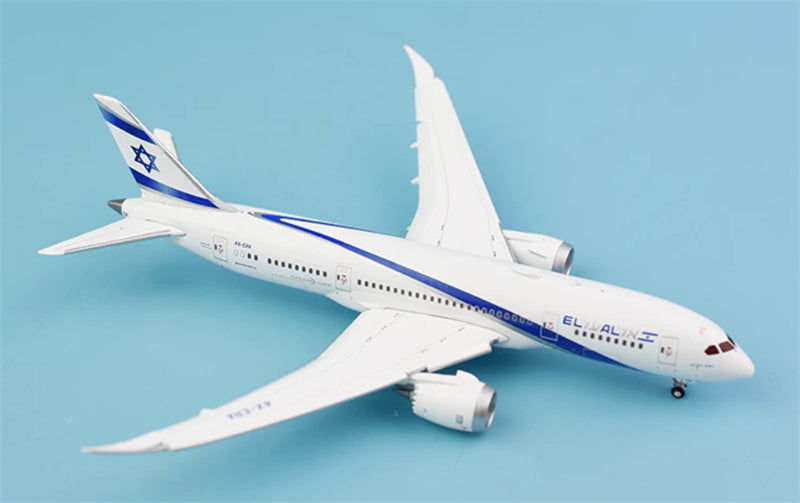 JC Wings 1:400 El Al Boeing 787-8 4X-ERA Flaps down DIECAST Model