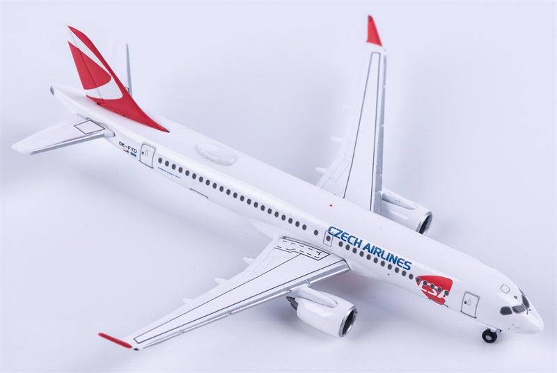 Herpa 1:500 Czech Airlines Airbus A220-300 OK-FYD  Diecast Model