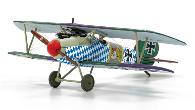 CORGI Albatros D.V fighter aircraft flown by Leutnant R. Wolf Jasta 5 Boistrancourt Aerodrome France Summer 1917 1:48 Airplane Pre-built Model
