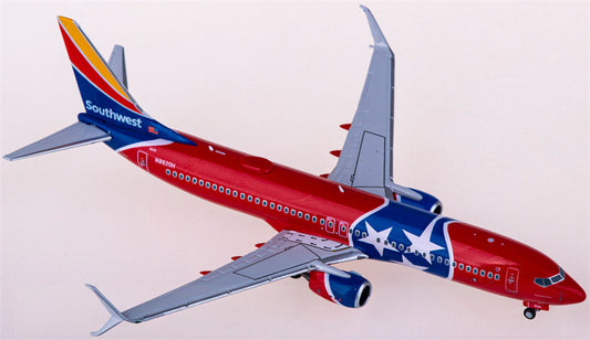 NG models Southwest Airlines Boeing 737-800 N8620H 1:400 Diecast Model view 1