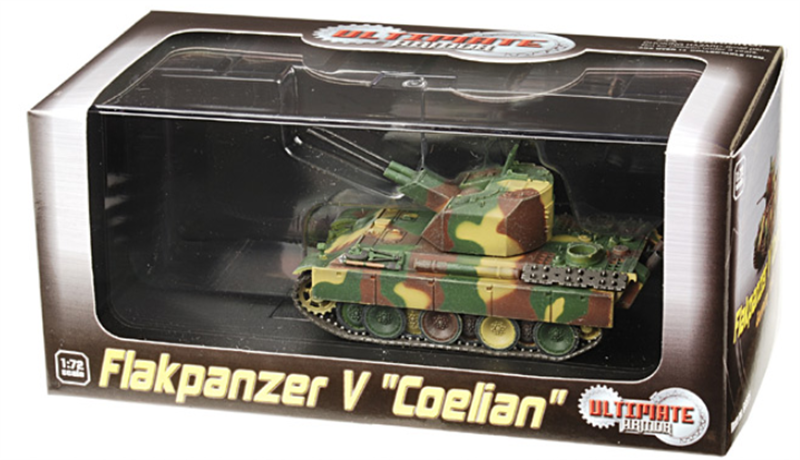 Dragon MAN Sd.Kfz.171 Flakpanzer V Coelian German Army, Germany, 1945 1:72 Tank Pre-built Model